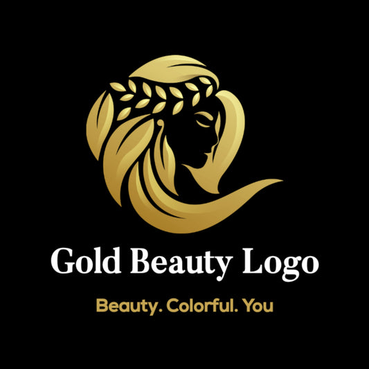 gold beauty logo